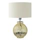 SOBREMESA TAVIA CRISTAL AMBAR CANELADA 20CM C/PANT