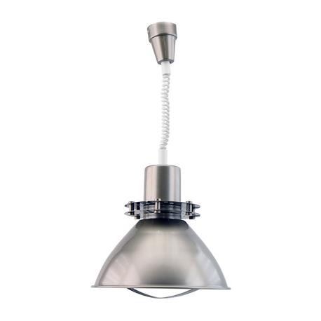 COLGANTE EDISON SUBE Y BAJA METAL CROMO 1 LUZ