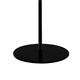 Lámpara de Mesa COLUMBUS Metal Negro Difusor 2 Luces