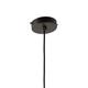 COLGANTE METAL/CUERO RIMBO NEGRA 40CM