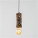 PENDEL TRONCO MADERA GRANDE 220 MM OLIVA 1 X E27 XTRELAMP