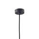 Lámpara de Techo Pendel OLIVA Tronco Madera Negro