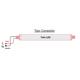 TUBO LED T8 8W TERMOPLASTICO 60CM 720 LM 120º 6000K