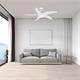Ventilador DC RAGNAR blanco d132cm
