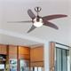 Ventilador DC RAGNAR cuero d132cm