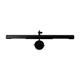 ALUMBRACUADRO GRANDE NEGRO 2 X G9 MOD. OLEO 470MM