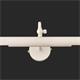 ALUMBRACUADRO PEQ. BLANCO 2 X G9 MOD. OLEO 350MM