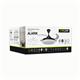 Ventilador de Techo ALARIK DC Negro Retráctil 106 Cm