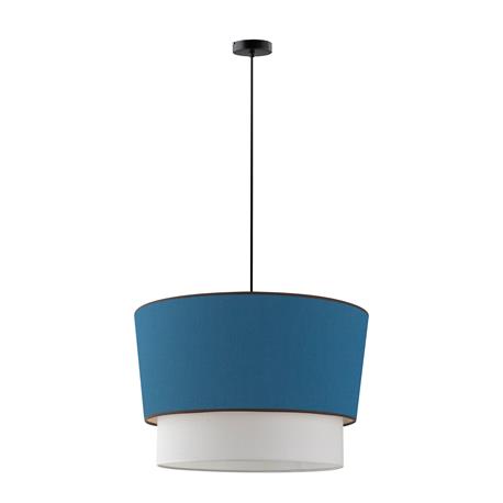 Lámpara de Techo OLENA Doble Azul Blanco 45 Cm