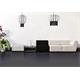 COLGANTE GRACE TEXTIL FLECOS BLANCO/NEGRO 40CM XTRELAMP