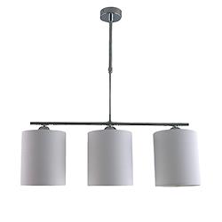 LAMPARA PLISADO 3 LUCES BLANCA