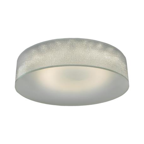 PLAFON LED PVC+CRISTAL 30CM 18W RDO