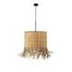 COLGANTE MALI 40CM TEJIDO NATURAL DESHILADO XTRELAMP