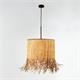 COLGANTE MALI 45CM TEJIDO NATURAL DESHILADO XTRELAMP