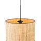 COLGANTE MALI 40CM TEJIDO NATURAL DESHILADO XTRELAMP