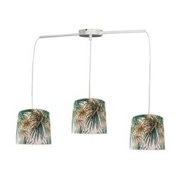 REGLETA 3 LUCES PALMERA BLANCO C/P D60 XTRELAMP