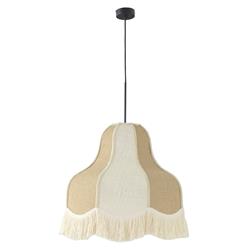 COLGANTE YUTE BEIG LIV 70 CM XTRELAMP