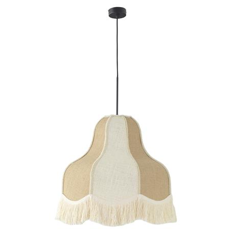 COLGANTE YUTE BEIG LIV 70 CM XTRELAMP