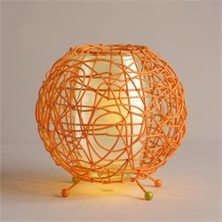 SOBREMESA RATTAN NARANJA