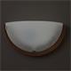 APLIQUE LED 9W 2700K MADERA NOGAL/CRISTAL