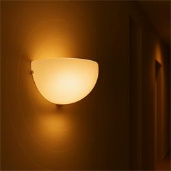 APLIQUE ECLIPSE E27 BLANCO/CRISTAL D25