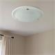 PLAFON DE TECHO ICE E27 BLANCO 30 CM