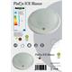 PLAFON DE TECHO ICE E27 BLANCO 30 CM