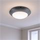 PLAFON REDONDO VIN PLATA 25CM LED 3COLORES