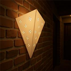 APLIQUE LED 9W 2700K ANTORCHA BLANCO