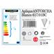 APLIQUE LED 9W 2700K ANTORCHA BLANCO