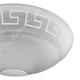 APLIQUE E27 CRISTAL BLANCO