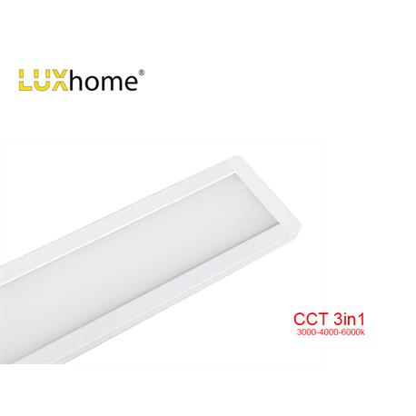 ARMADURA SUPERF 25W-CCT 3 TONOS 2600LM. LUXHOME LED TANK