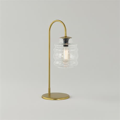 LAMPARA MESA OTTILIA CRISTAL TRANSPARENTE 1 LUZ XTRELAMP