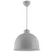 COLGANTE METAL PRESTON D35 1LUZ BLANCO