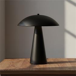 Lámpara de Mesa LYDIA Metal Negro 30 Cm 2xG9