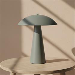 Lámpara de Mesa LYDIA Metal Verde 30 Cm 2xG9