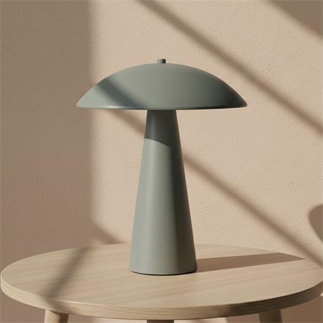 Lámpara de Mesa LYDIA Metal Verde 30 Cm 2xG9