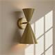 Aplique de Pared XENA Metal Oro Oro 2 Luces G9