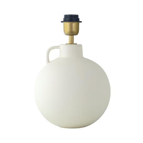 Lámpara de Mesa ELVIRA Cerámica Blanca Sin Pantalla