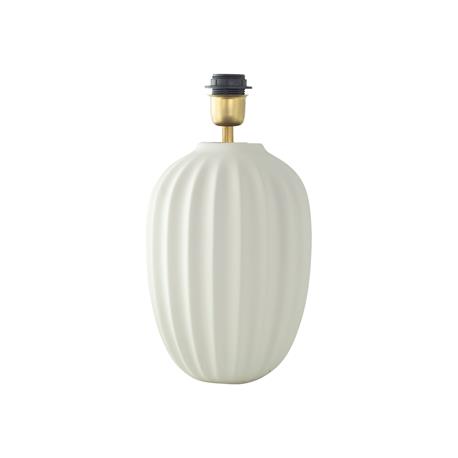 Lámpara de Mesa BEATRIZ Cerámica Blanca Sin Pantalla