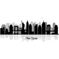 Aplique de Pared NEW YORK Cuadrado Impresión LED 18W 4.200K