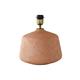 Armadura Lámpara de Mesa ANE Cerámica Terracota Metal Oro