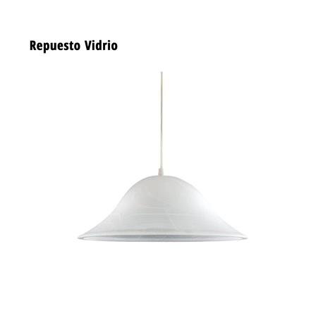 VIDRIO COLGANTE ALABASTRO 1L BLANCO D30