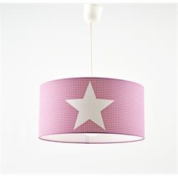 COLGANTE ARIADNA ROSA 1 LUZ 40 CM