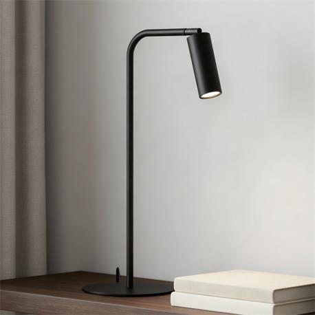 Lámpara de Mesa IMARA Metal Negro Foco Orientable GU10