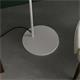 Lámpara Pie de Salón FORTIA Metal Blanco Foco Orientable LED