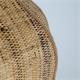 Lámpara de techo TOLOSA Rafia Natural Flecos Yute 40 Cm