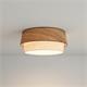 PLAFON AITANA MADERA CLARA- E27 C/P MAD/CLARA XTRELAMP 45CM