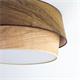 PLAFON AITANA MADERA CLARA- E27 C/P MAD/CLARA XTRELAMP 45CM