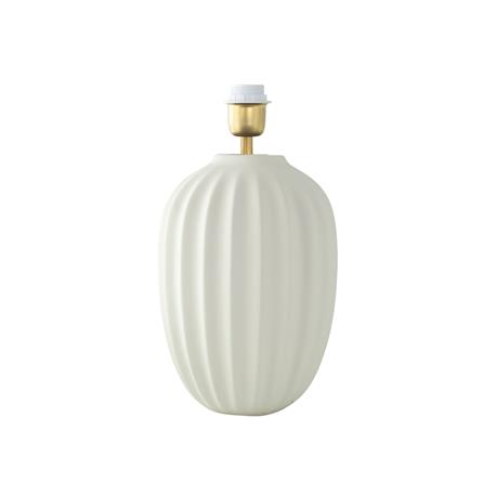 Lámpara de Mesa BEATRIZ Cerámica Blanca Sin Pantalla